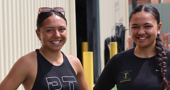 Rain & Connie Dodd at PT Fitness Wodonga